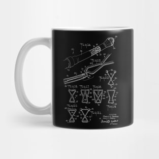 Intrauterine Device Vintage Patent Hand Drawing Mug